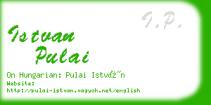 istvan pulai business card